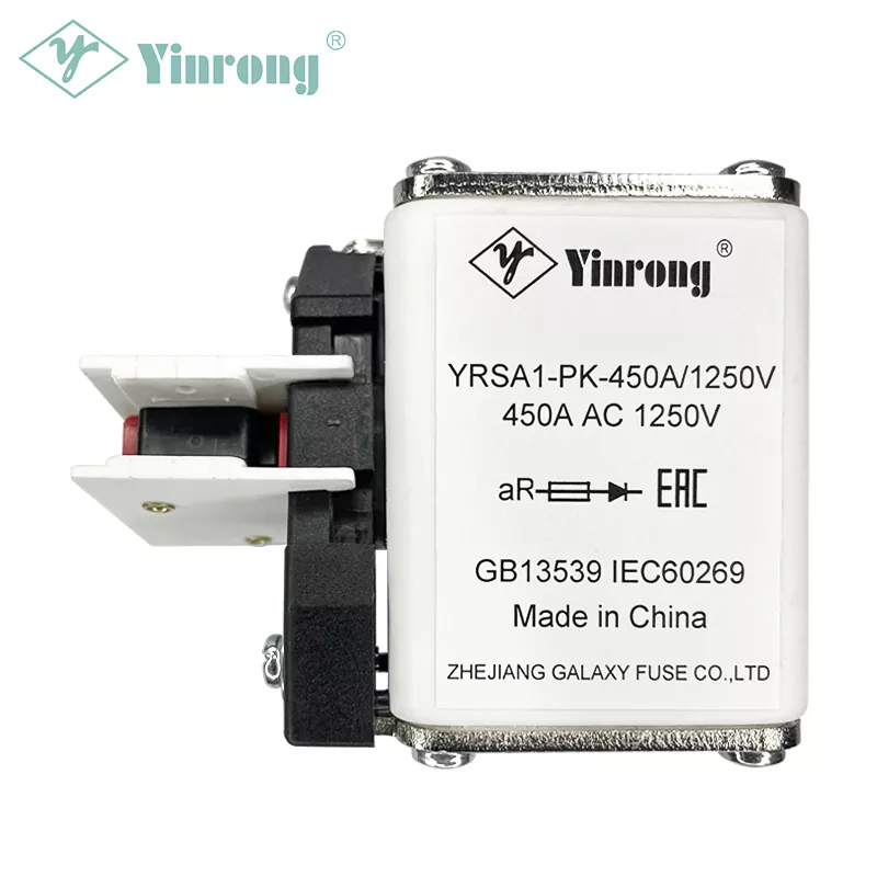 1250VAC 450A Square Body Ultra Fast aR Fuse