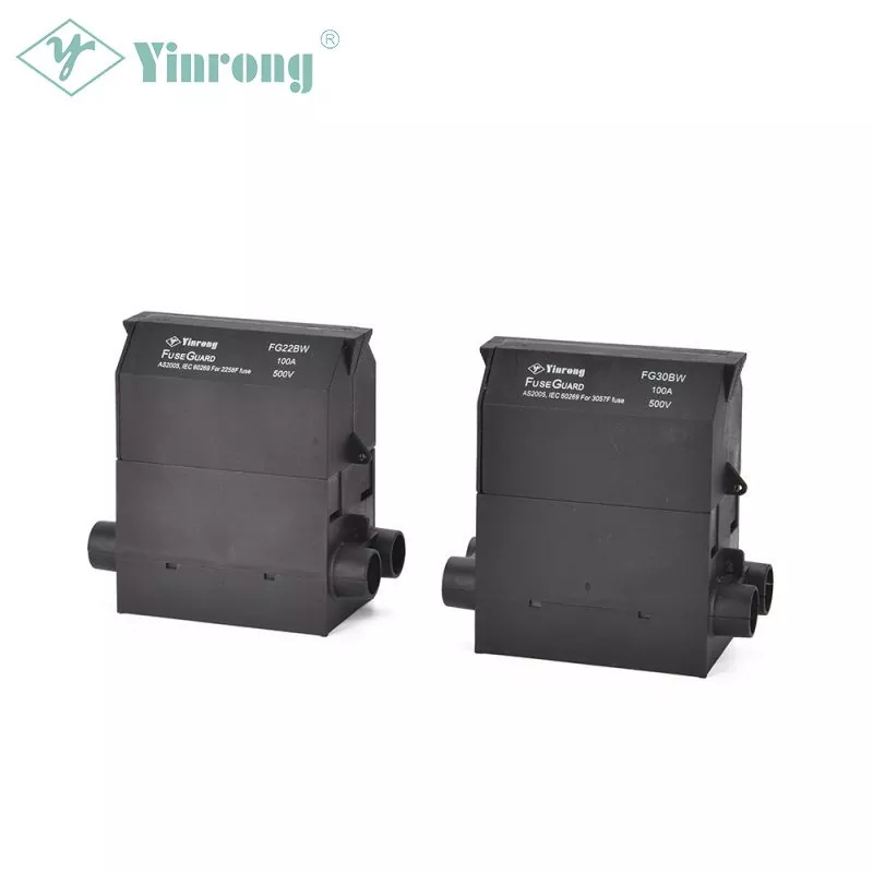 Black with Cartridge House Service Cut Out Fuse