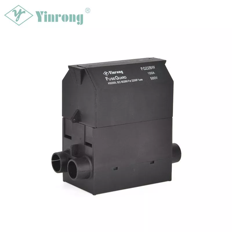 Black with Cartridge House Service Cut Out Fuse