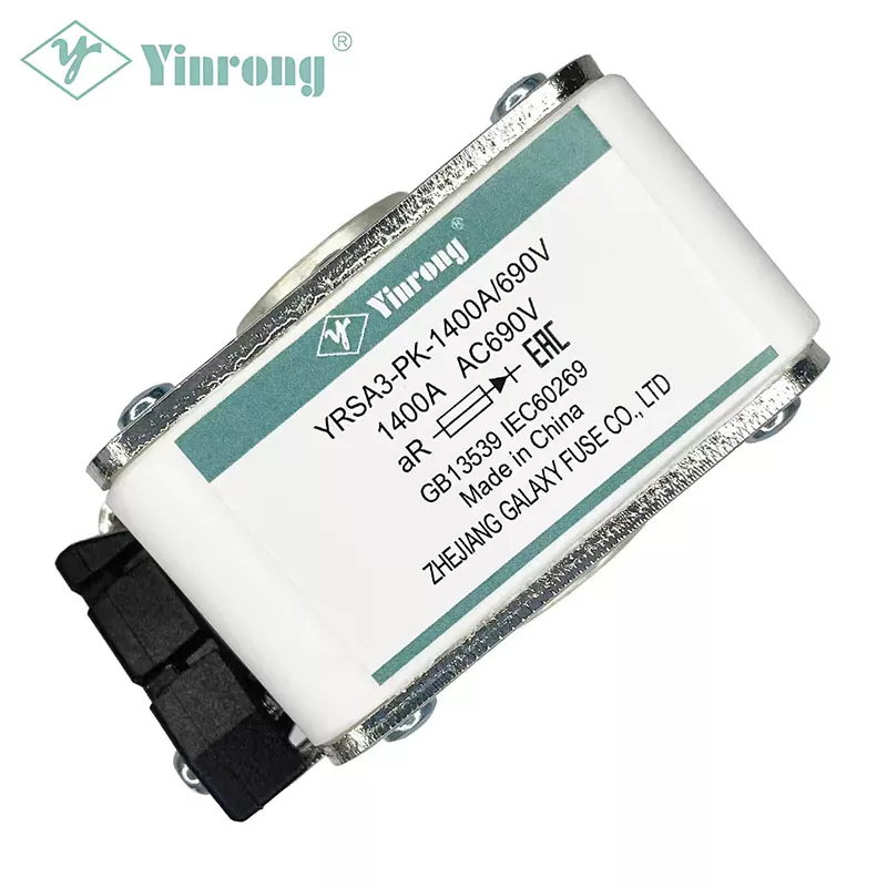 690VAC 1400A Square Body Ultra Fast aR Fuse
