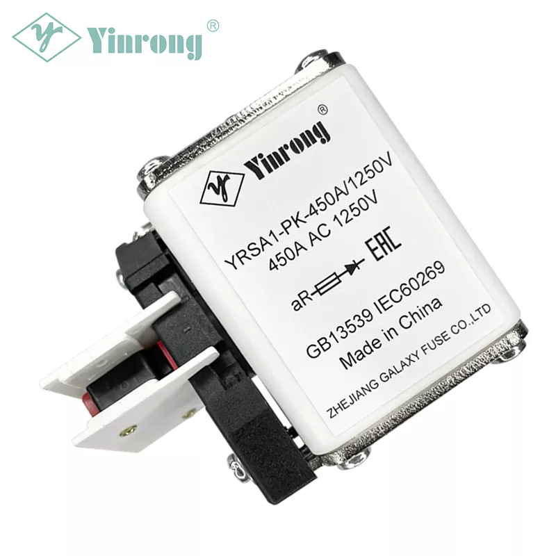 1250VAC 450A Square Body Ultra Fast aR Fuse